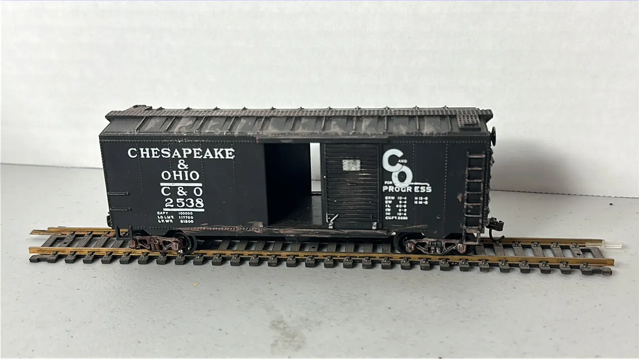 HO Scale Chesapeake & Ohio Boxcar