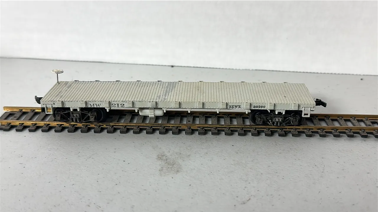 HO Scale Flat Car Rail Car