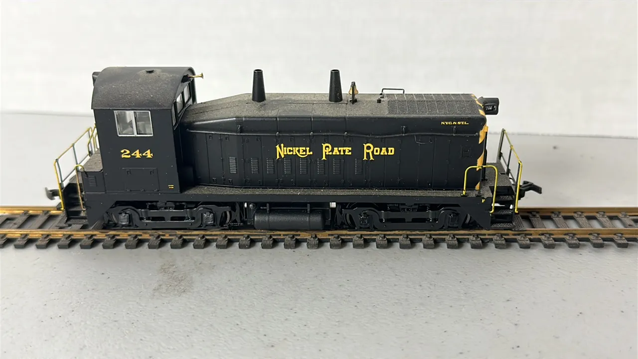 Used HO Scale Nickel Plate Road #244 Train Engine