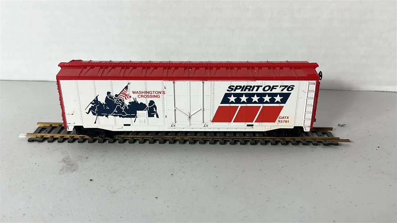 HO Scale Spirit Of ‘76 Boxcar