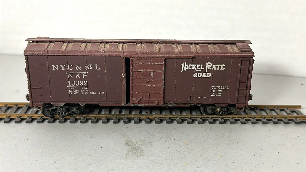 HO Scale NYC&STL Nickel Plate Road Boxcar
