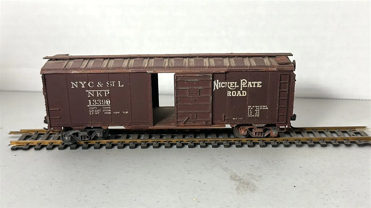 HO Scale NYC & STL Nickel Plate Road Boxcar