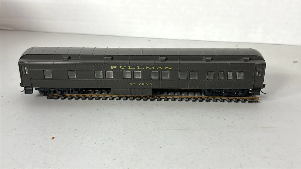 HO Scale ST. Croix Pullman Passenger Rail Car