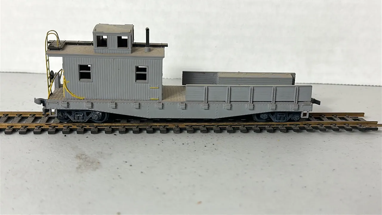 HO Scale Work Caboose Rail Car