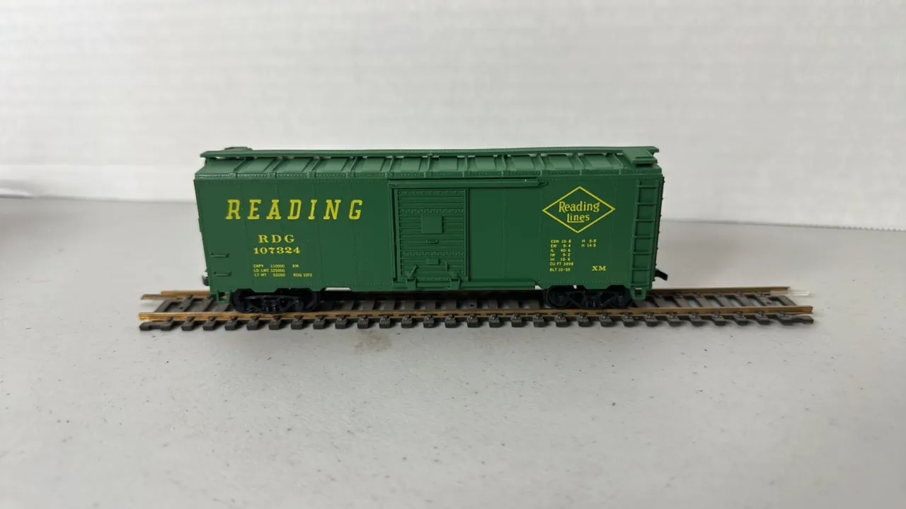 HO Scale Reading Lines Boxcar