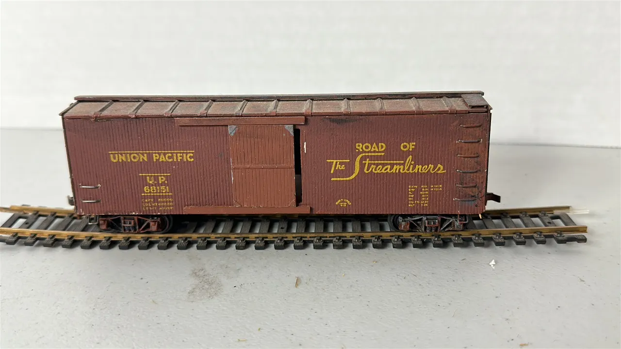 HO Scale Union Pacific Boxcar