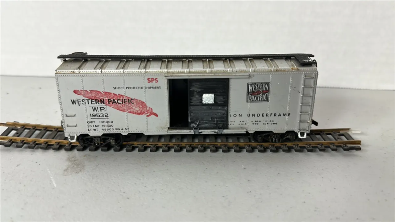 HO Scale Western Pacific Boxcar