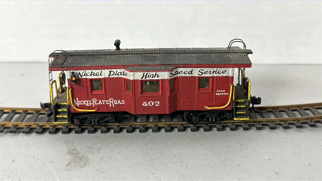 Used HO Scale Nickel Plate Road Caboose