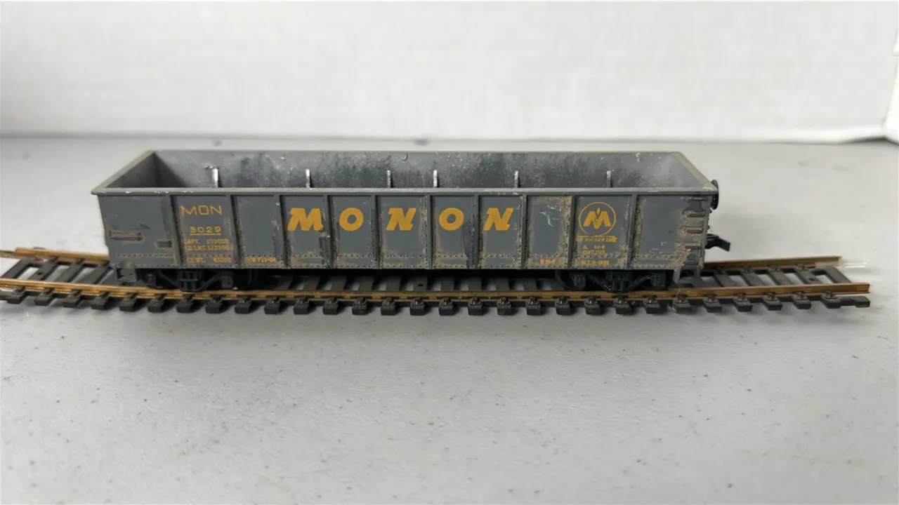 HO Scale Monon Gondola Rail Car