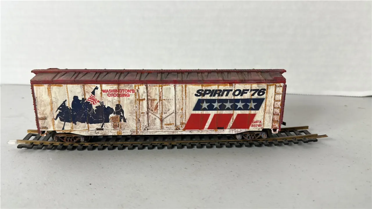 HO Scale Spirit of ‘76 Boxcar