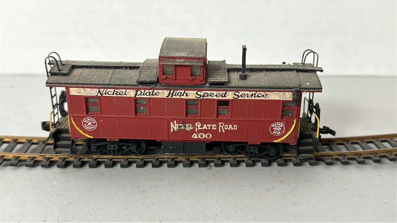 HO Scale Nickel Plate Road Caboose