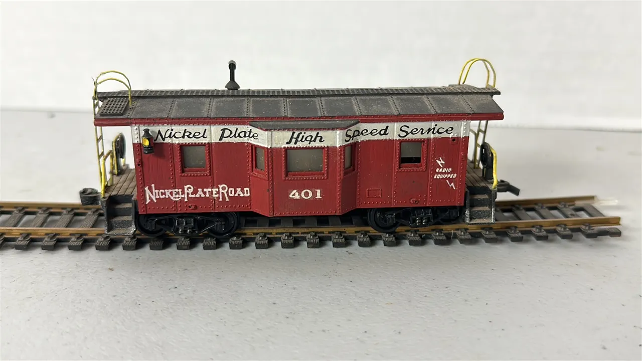 HO Scale Nickel Plate Road Caboose