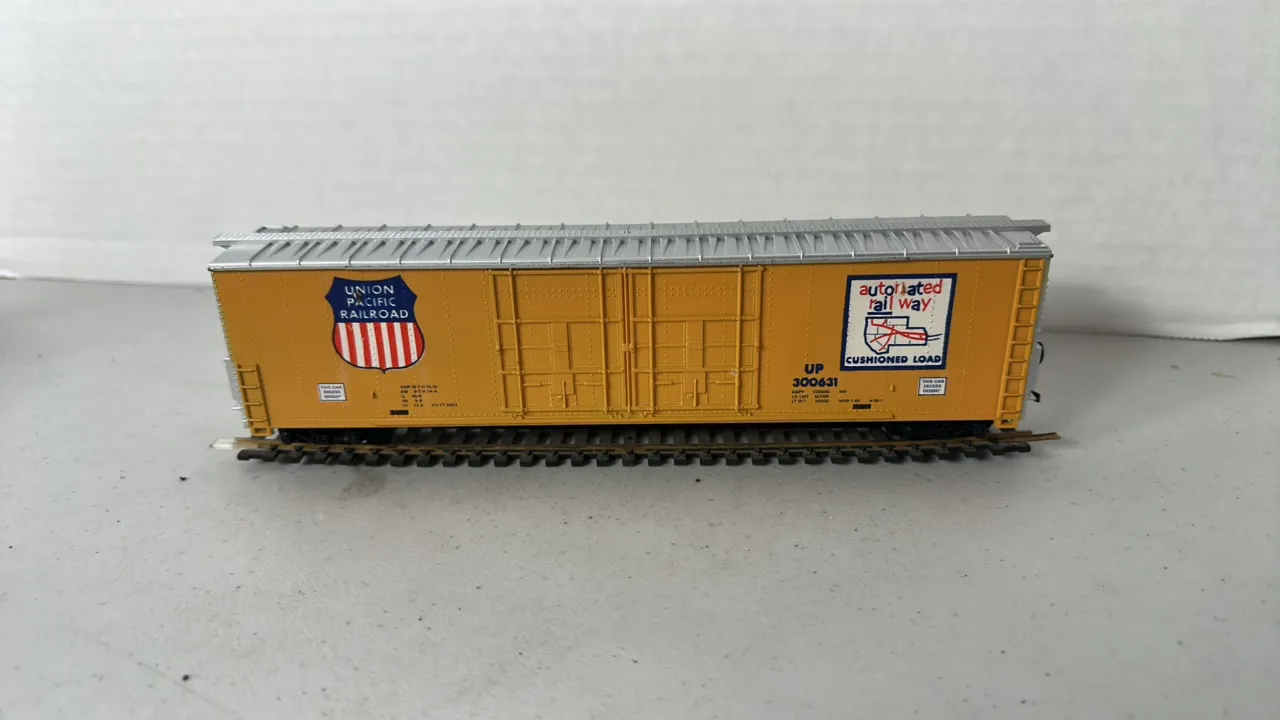 HO Scale Union Pacific Railroad Boxcar
