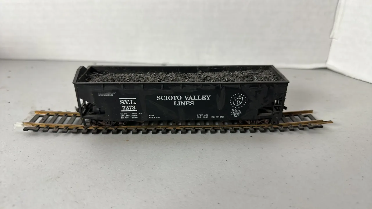 HO Scale Scioto Valley Lines Hopper Car