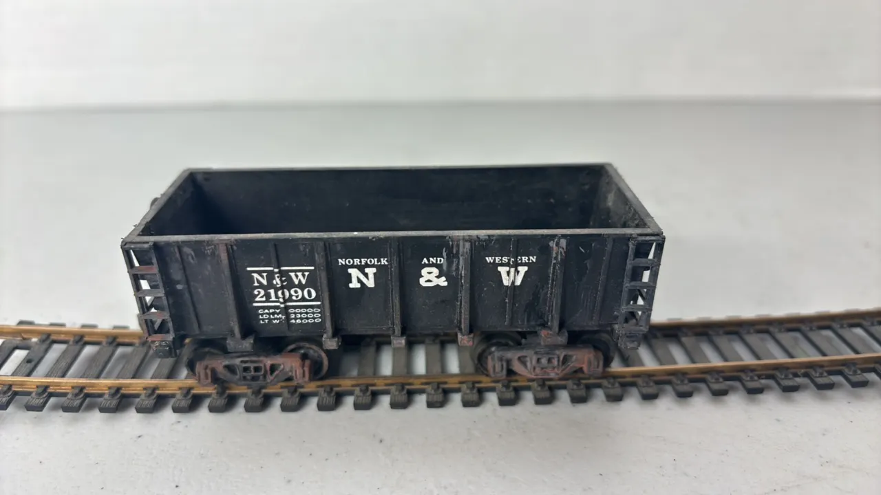 HO Scale N&W Rail Ore Car