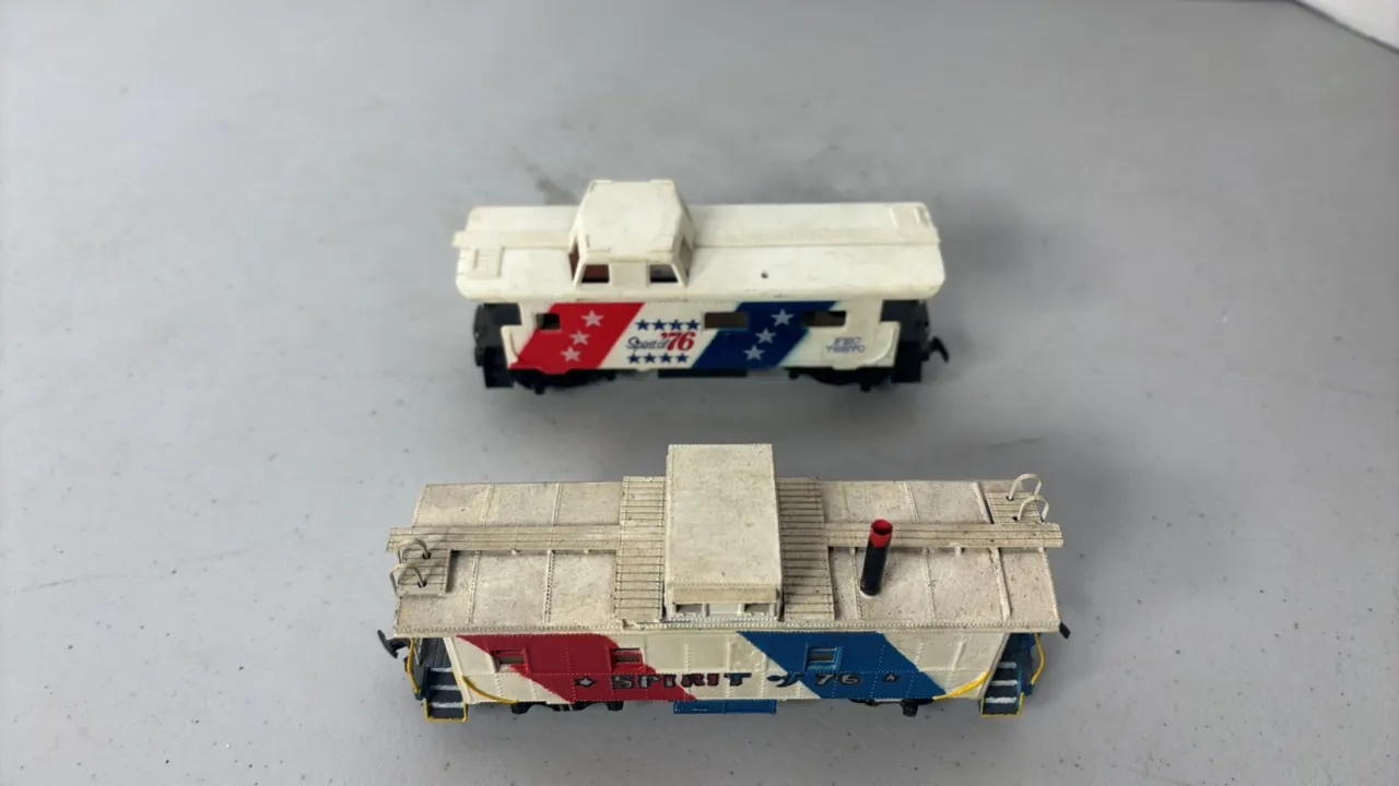 HO Scale Caboose Cars