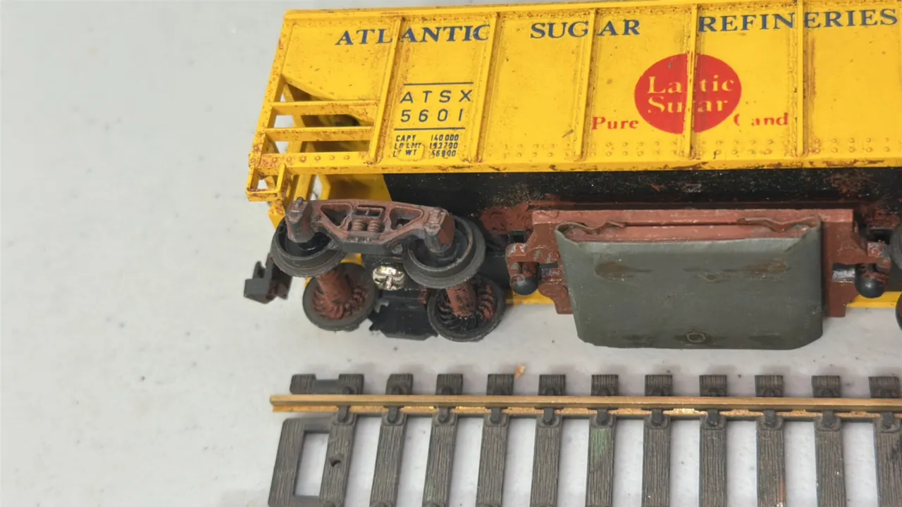 Used HO Scale Atlantic Sugar Refineries Train Car