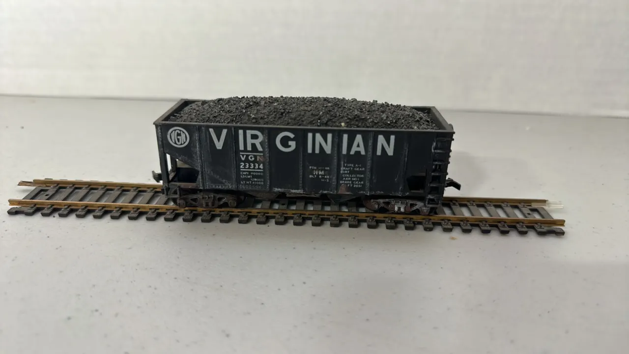 Used HO Scale Virginian Rail Car