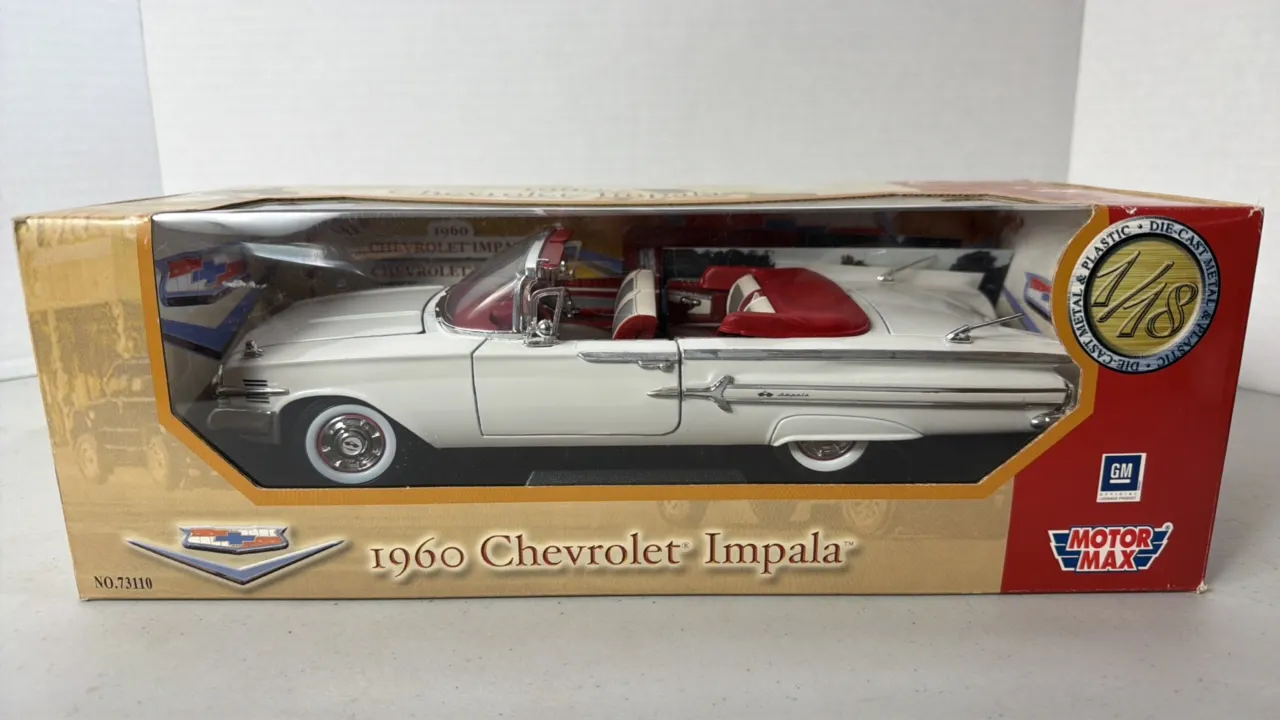 1960 Chevy Impala Die-Cast Model Car