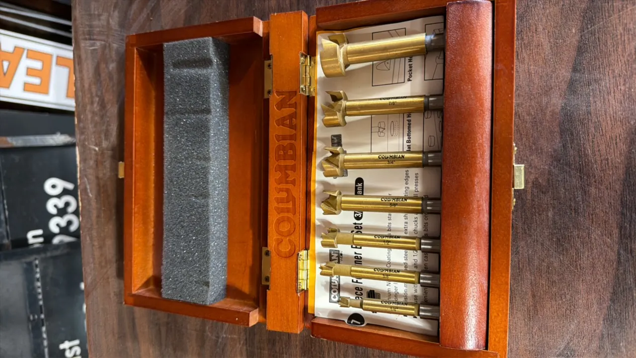 7 Piece Forstner Bit Set