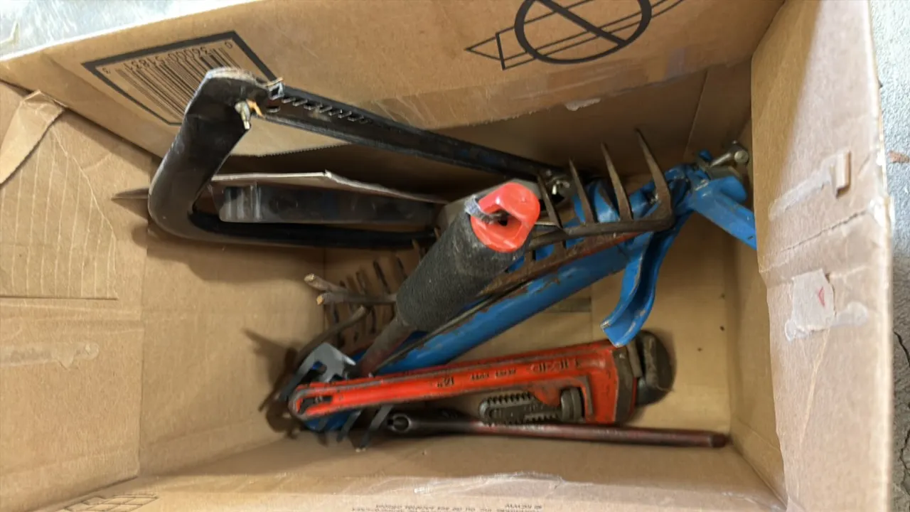 Rigid Pipe Wrench, Hand Saw & More