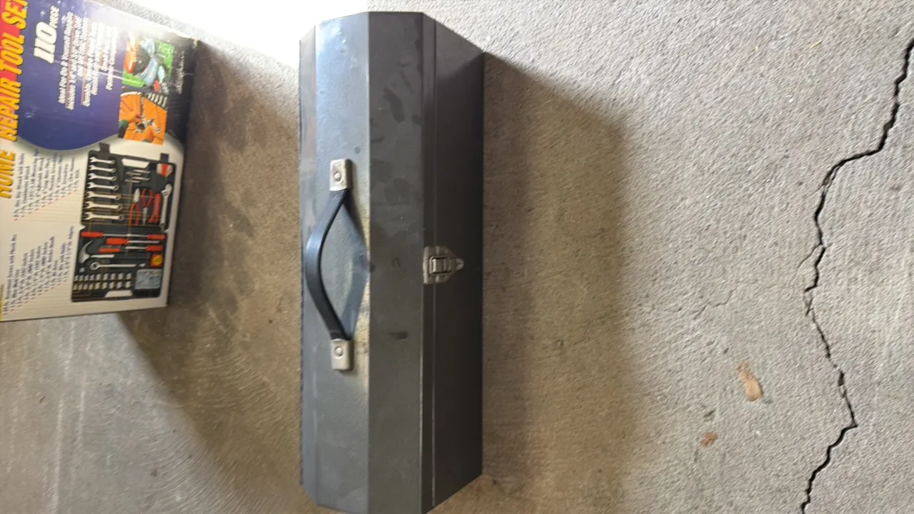 Metal Toolbox W/ Contents