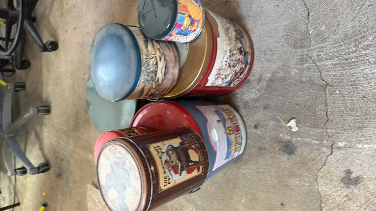 Lot of Tins