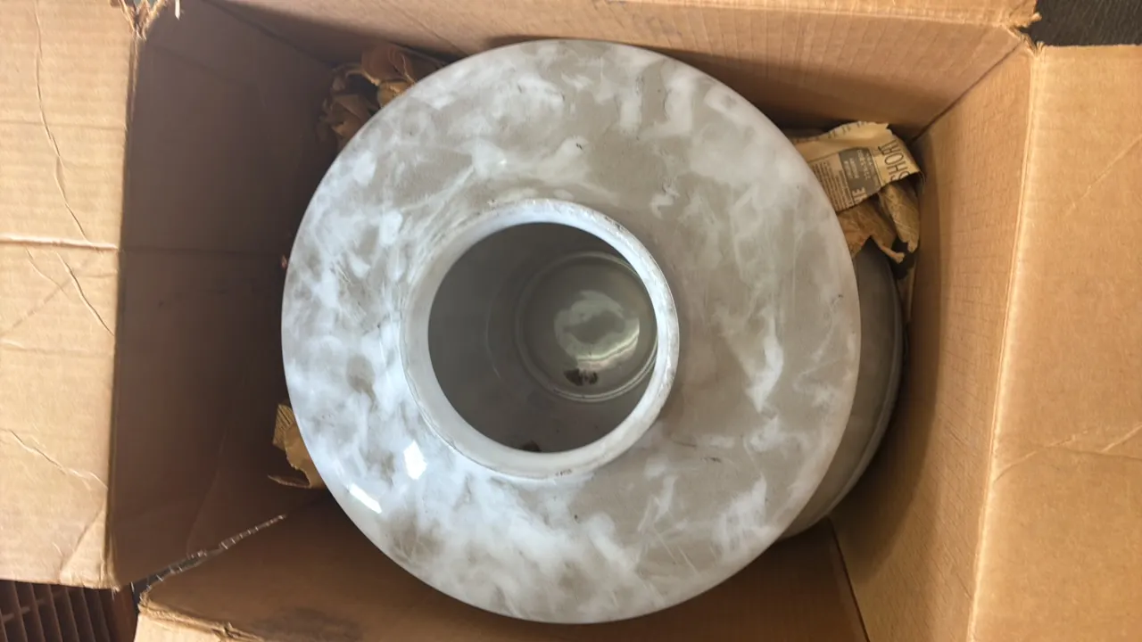 (3)- Vintage Lamp Shades