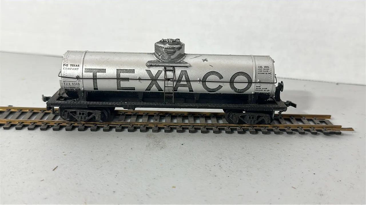 HO Scale Texaco Tanker Car