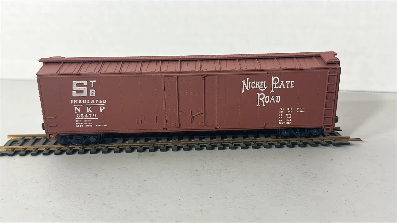 HO Scale Nickel Plate Road Boxcar