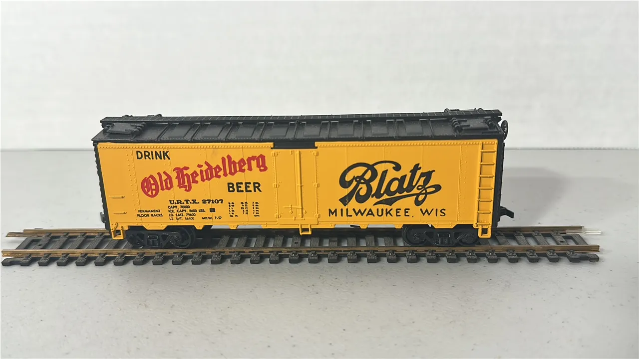 HO Scale Blatz Boxcar