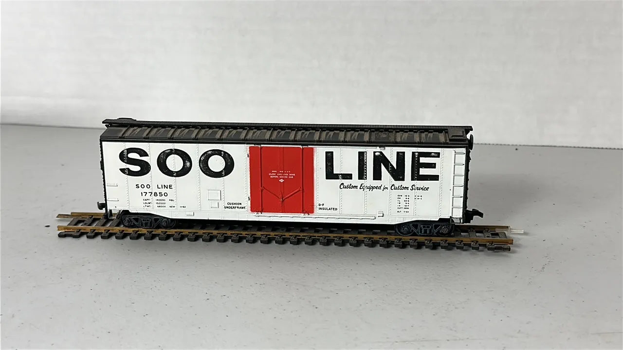 HO Scale Soo Line Boxcar