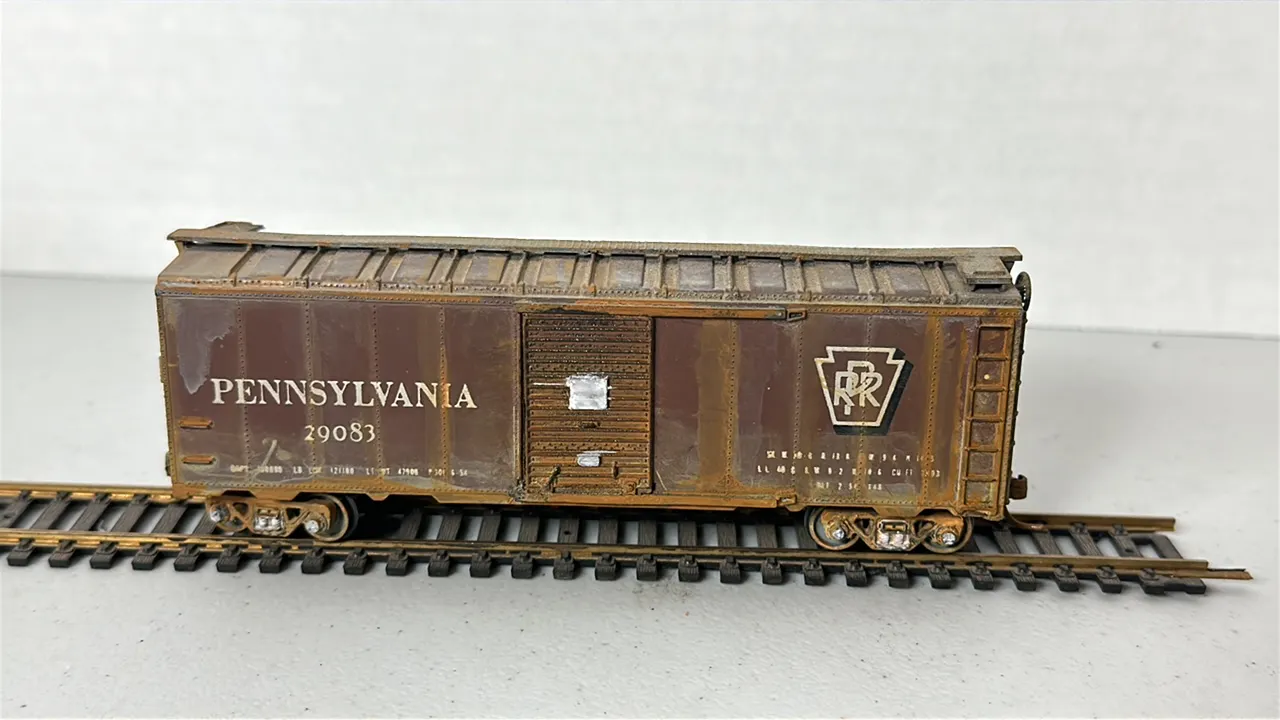Used HO Scale Pennsylvania Boxcar