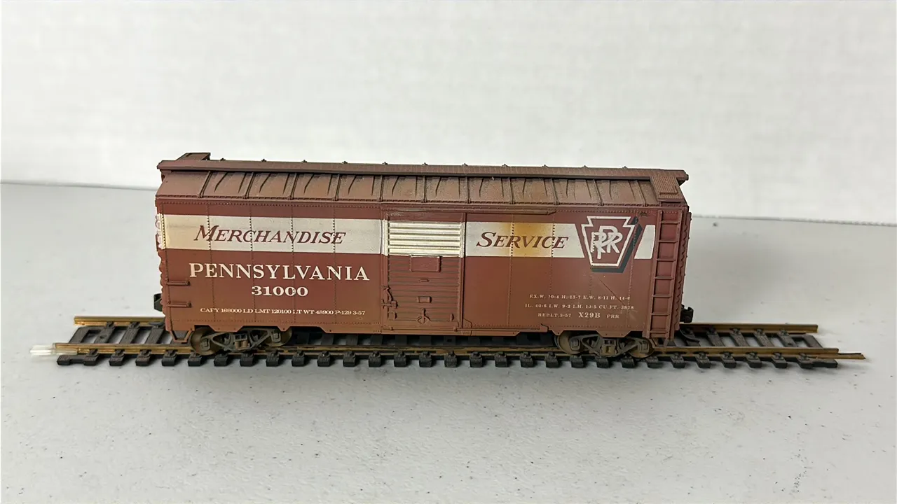 HO Scale Pennsylvania Boxcar
