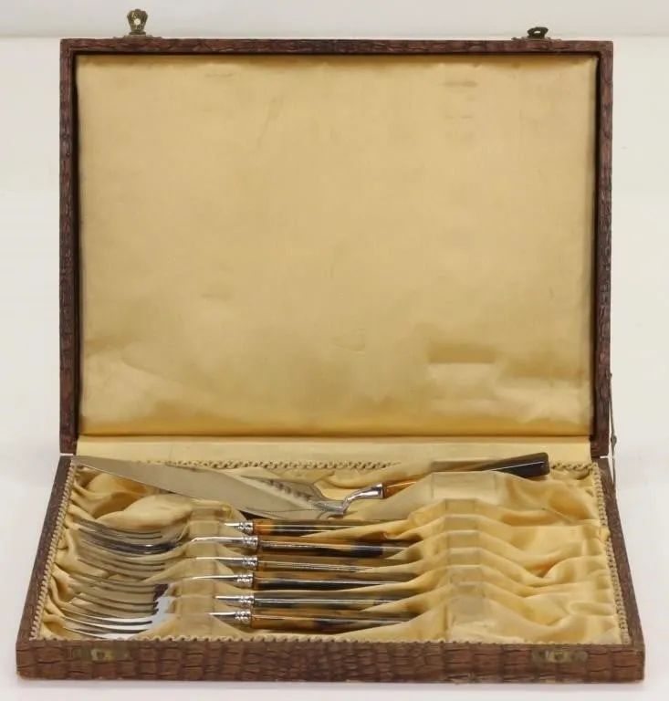 SILVER PLATED CUTLERY SET
