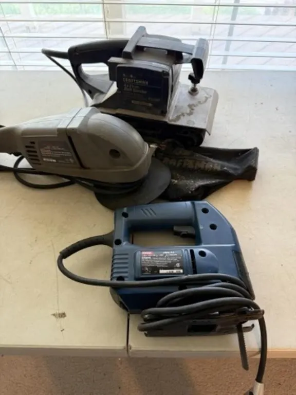 Ryobi Jigsaw, Craftsman Disc Sander-Polisher,
