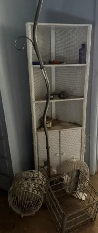 Wire Crate, Corner Shelf, Plant Hanger,