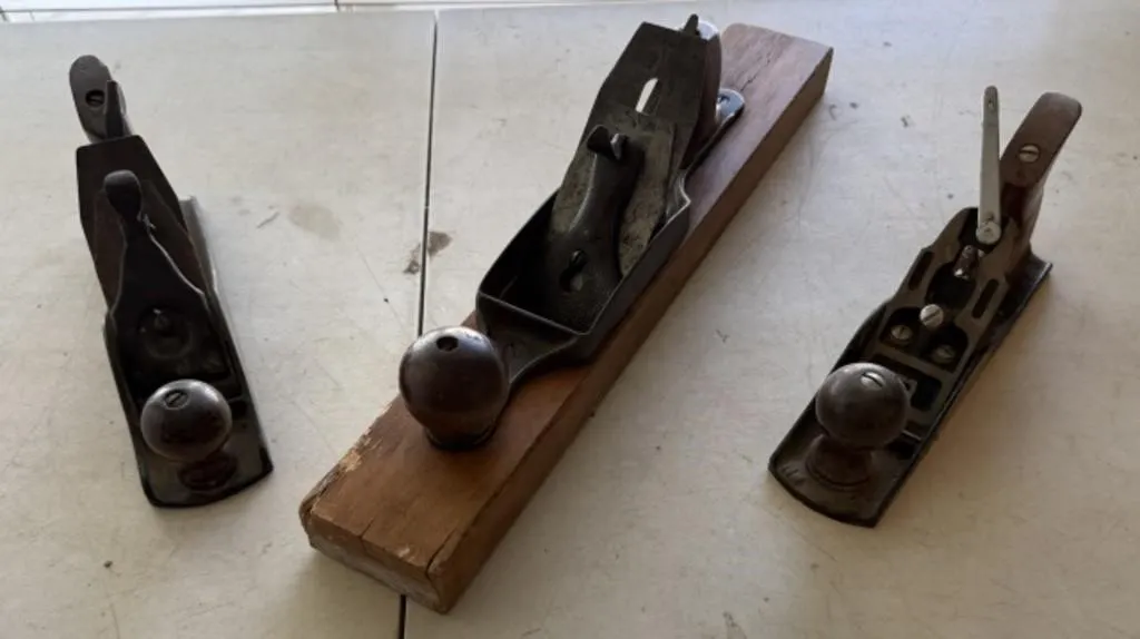 3 Vintage Hand Planers