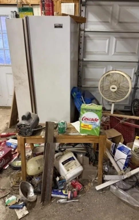 Non-Working Refrigerator, Doerr Motor, Fans,