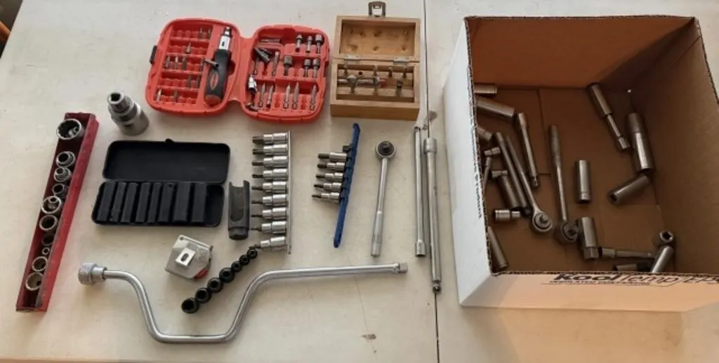 Router Bits, Bits, Sockets, Socket Wrenches