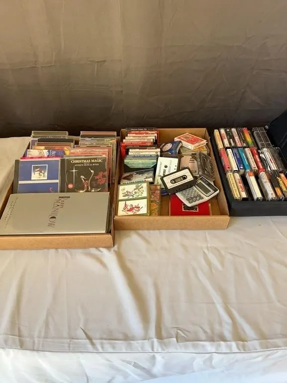 Mixed Music Media: CDs & Cassettes Lot