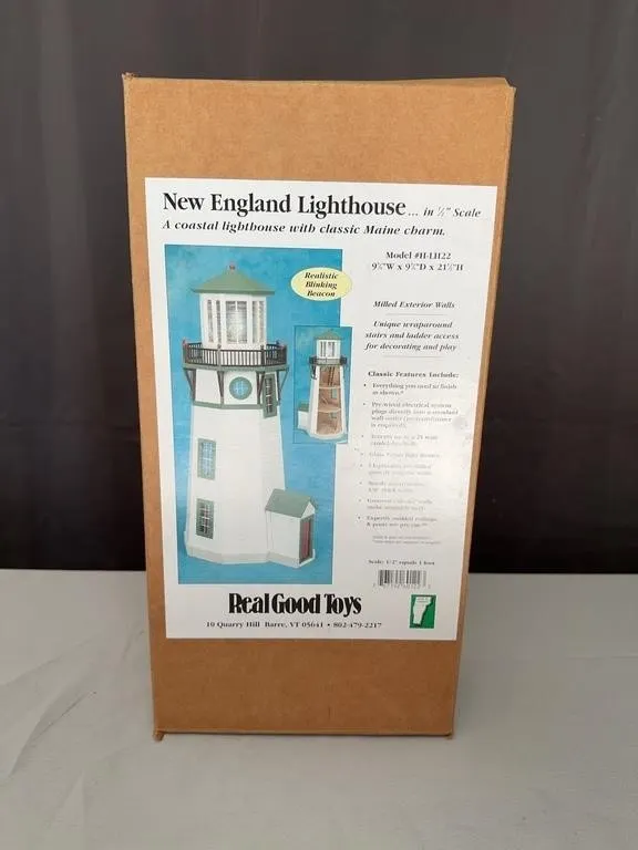 New England Lighthouse Dollhouse Model Kit