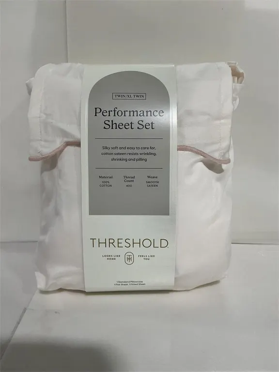 Threshold Performance Sheet Set Twin XL White
