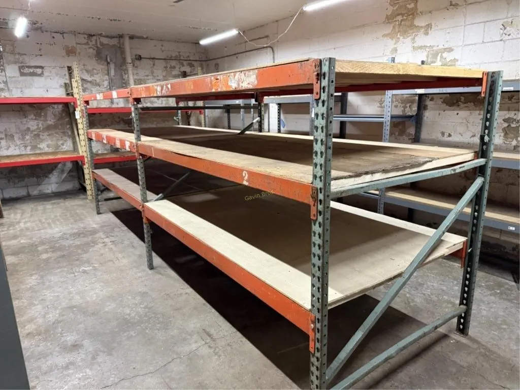 Tear Drop Pallet Racking - 5' Wide