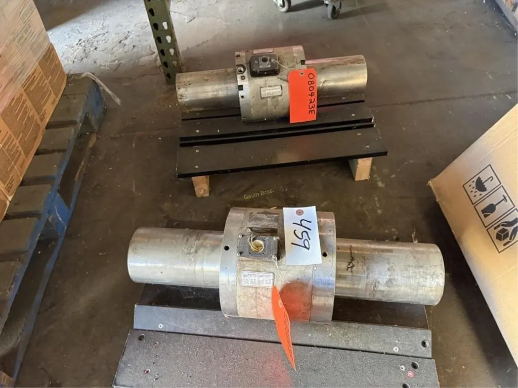 (2) Heavy Stainless Torquemeters