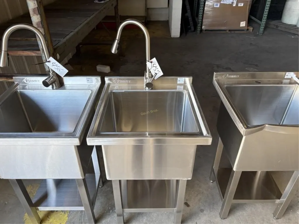 Trinity SS Sink w/Faucet