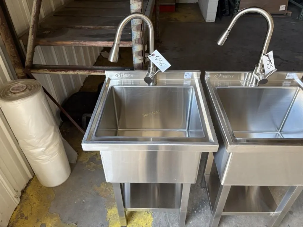 Trinity SS Sink w/Faucet