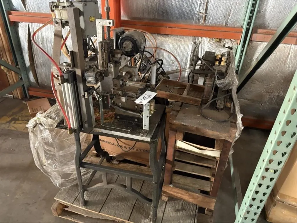 Vintage Equipment w/Iron Stand