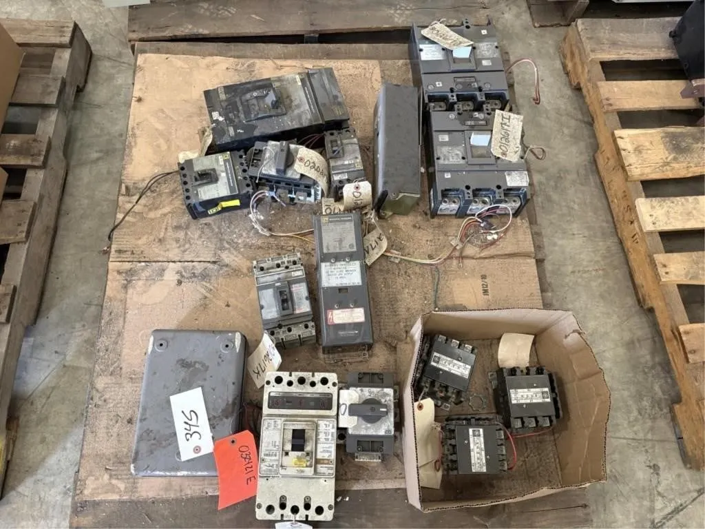 Pallet of Large Breakers