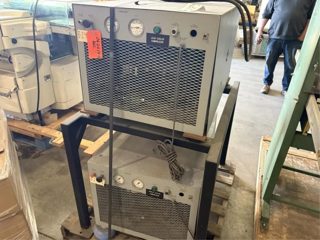 (2) Helium Compressors